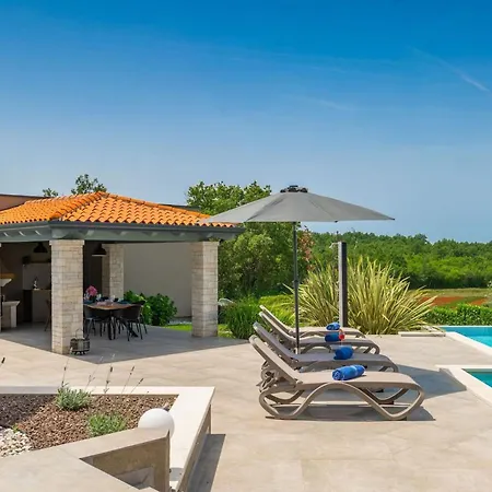 Modern Lukas With Pool In Vizinada Villa *