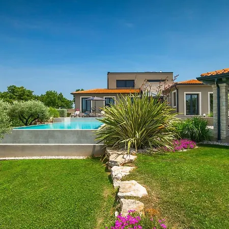 Modern Lukas With Pool In Vizinada Villa