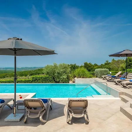 Modern Lukas With Pool In Vizinada Villa *