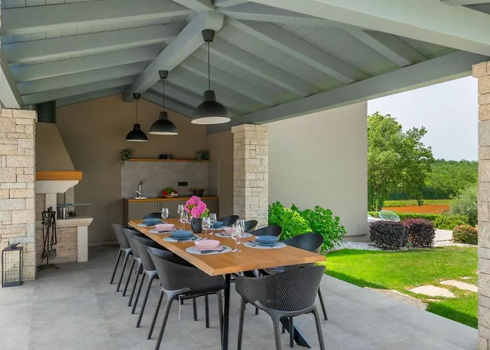 Villa Modern Lukas With Pool In Vizinada