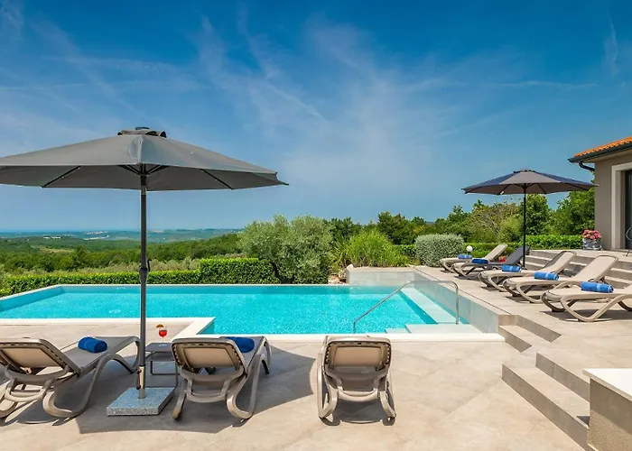 Modern Lukas With Pool In Vizinada Vila *
