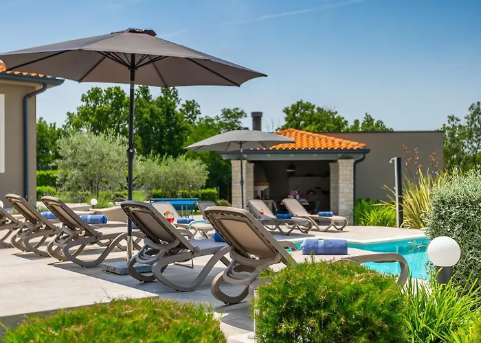 Modern Lukas With Pool In Vizinada Villa *