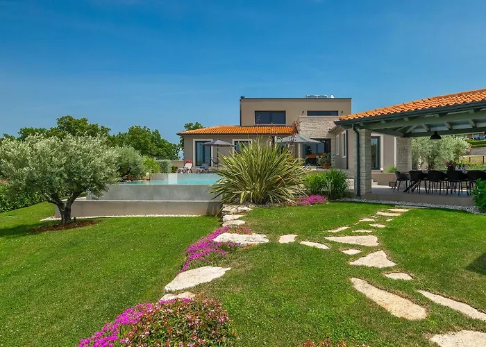 Villa Modern Lukas With Pool In Vizinada